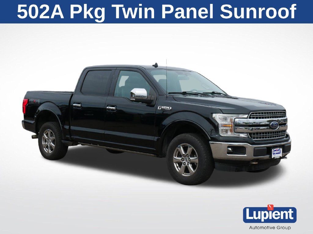 Certified 2018 Ford F150 Lariat w/ Equipment Group 502A Luxury AWD/4WD 360° Tour