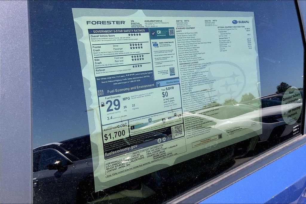 New 2026 Subaru Forester Premium AWD/4WD image 14
