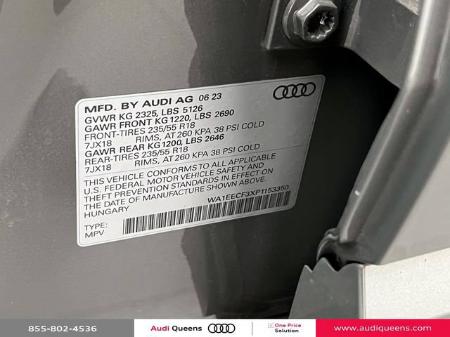 Certified 2023 Audi Q3 2.0T Premium Plus w/ Premium Plus Package AWD/4WD image 18