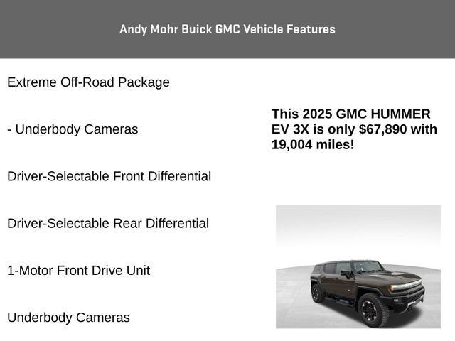 Used 2025 GMC Hummer EV 3X w/ Extreme Off-Road Package image 12
