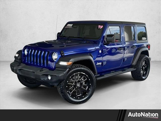 Used 2019 Jeep Wrangler Unlimited Sport S AWD/4WD image 1