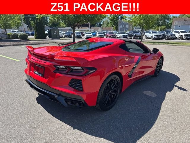 Used 2023 Chevrolet Corvette Stingray Preferred Cpe w/ Z51 Performance Package RWD image 6