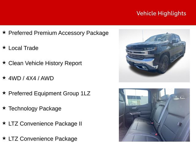 Used 2020 Chevrolet Silverado 1500 LTZ w/ Technology Package image 9