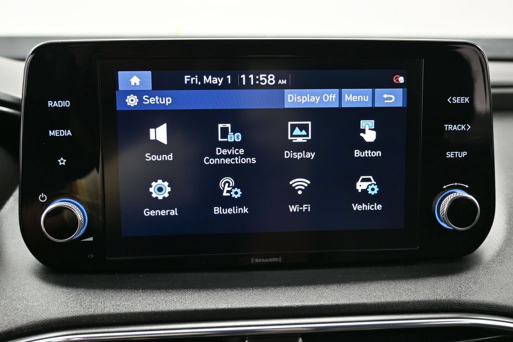 Used 2021 Hyundai Santa Fe Blue w/ Cargo Package AWD/4WD image 23