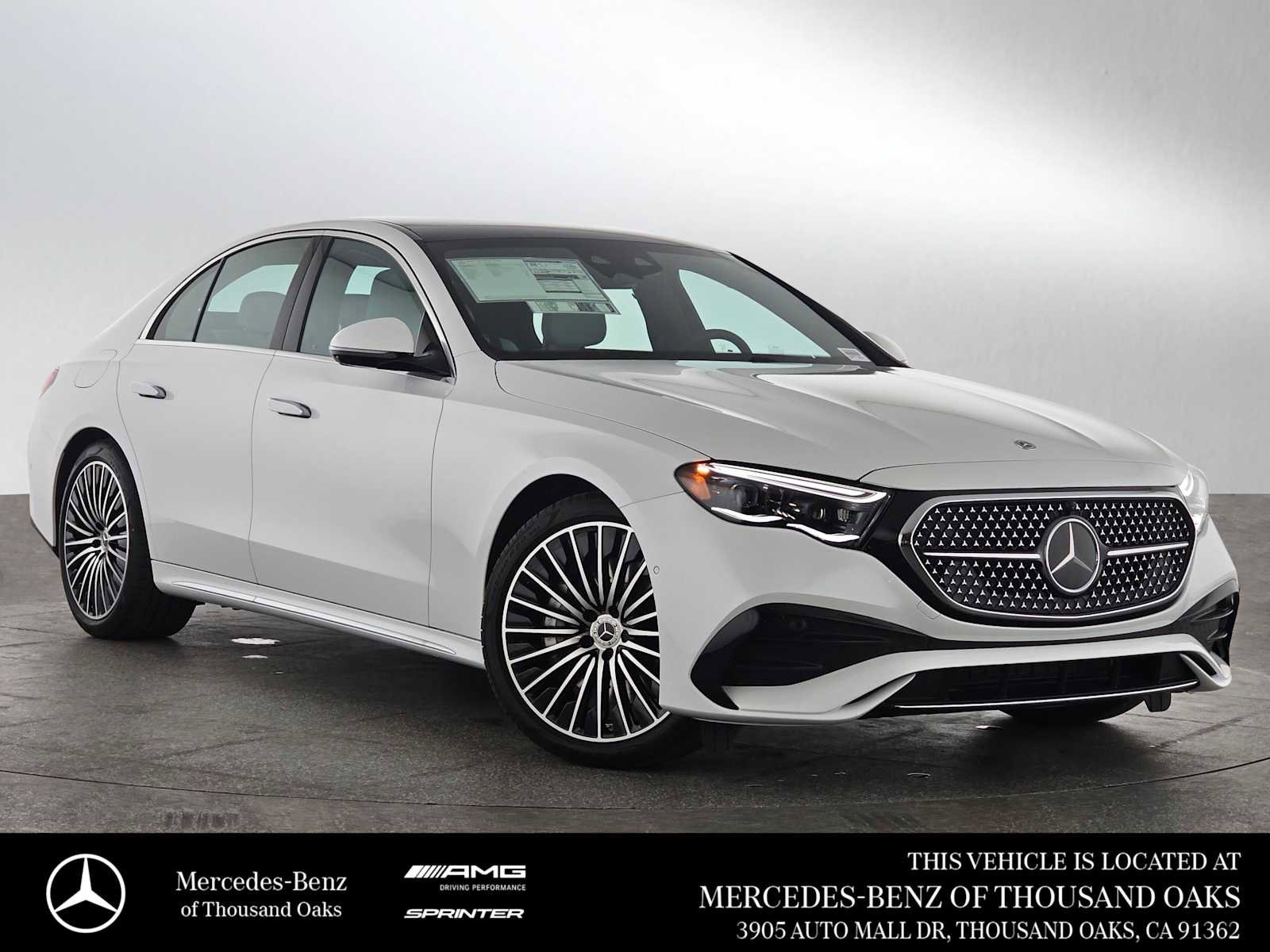 New 2026 Mercedes-Benz E 450 4MATIC Sedan image 1