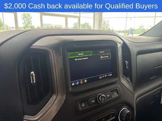 New 2026 Chevrolet Silverado 1500 Custom w/ Turbomax Blackout Package AWD/4WD image 24