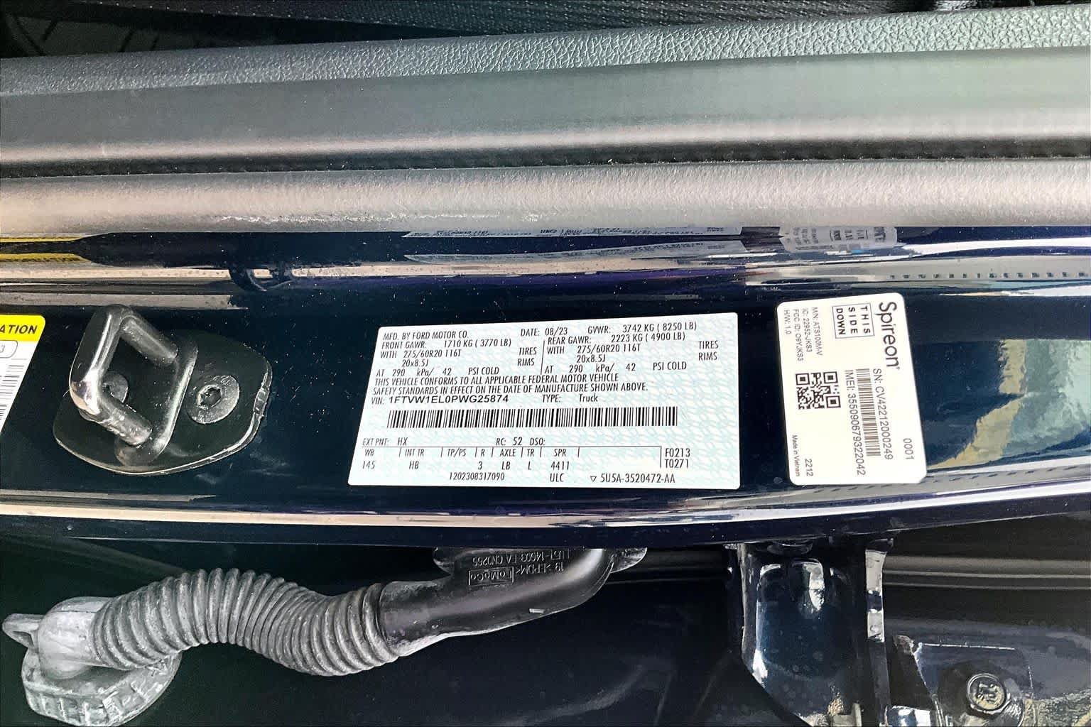 Used 2023 Ford F150 Lightning Lariat AWD/4WD image 33