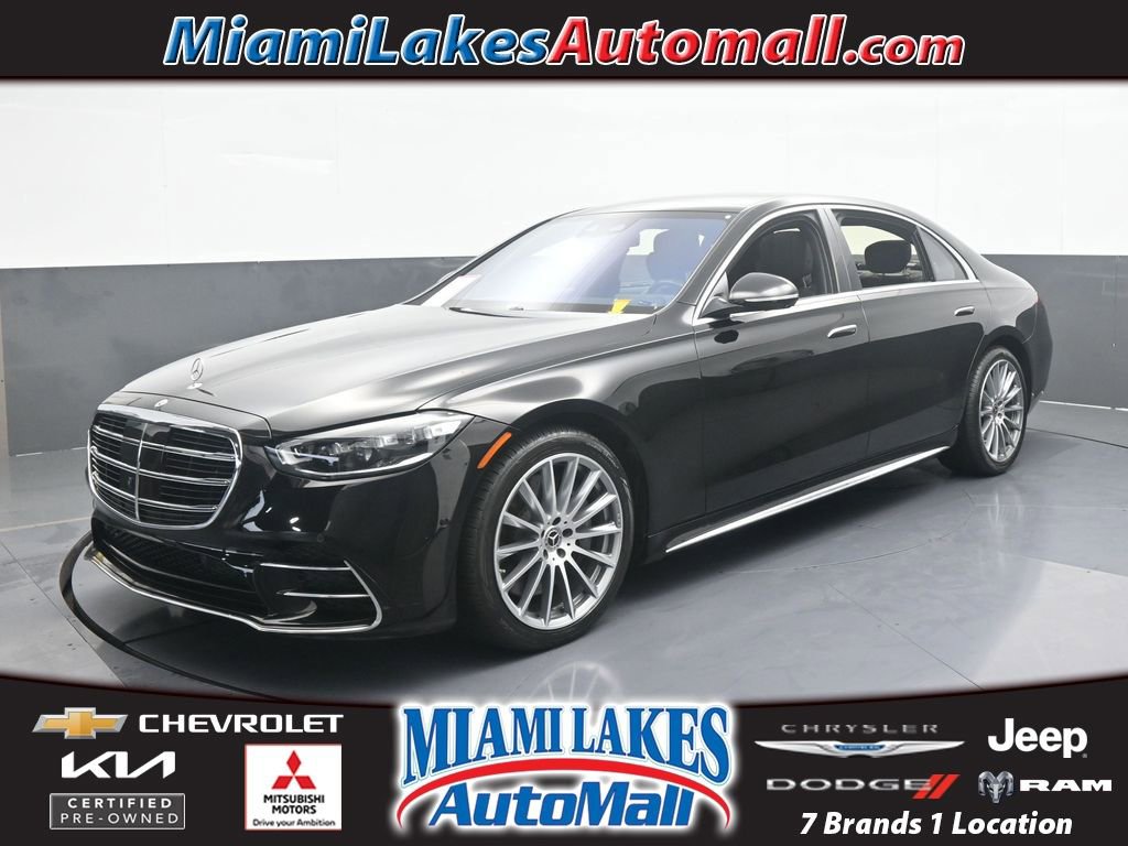 Used 2021 Mercedes-Benz S 580 4MATIC Sedan image 1