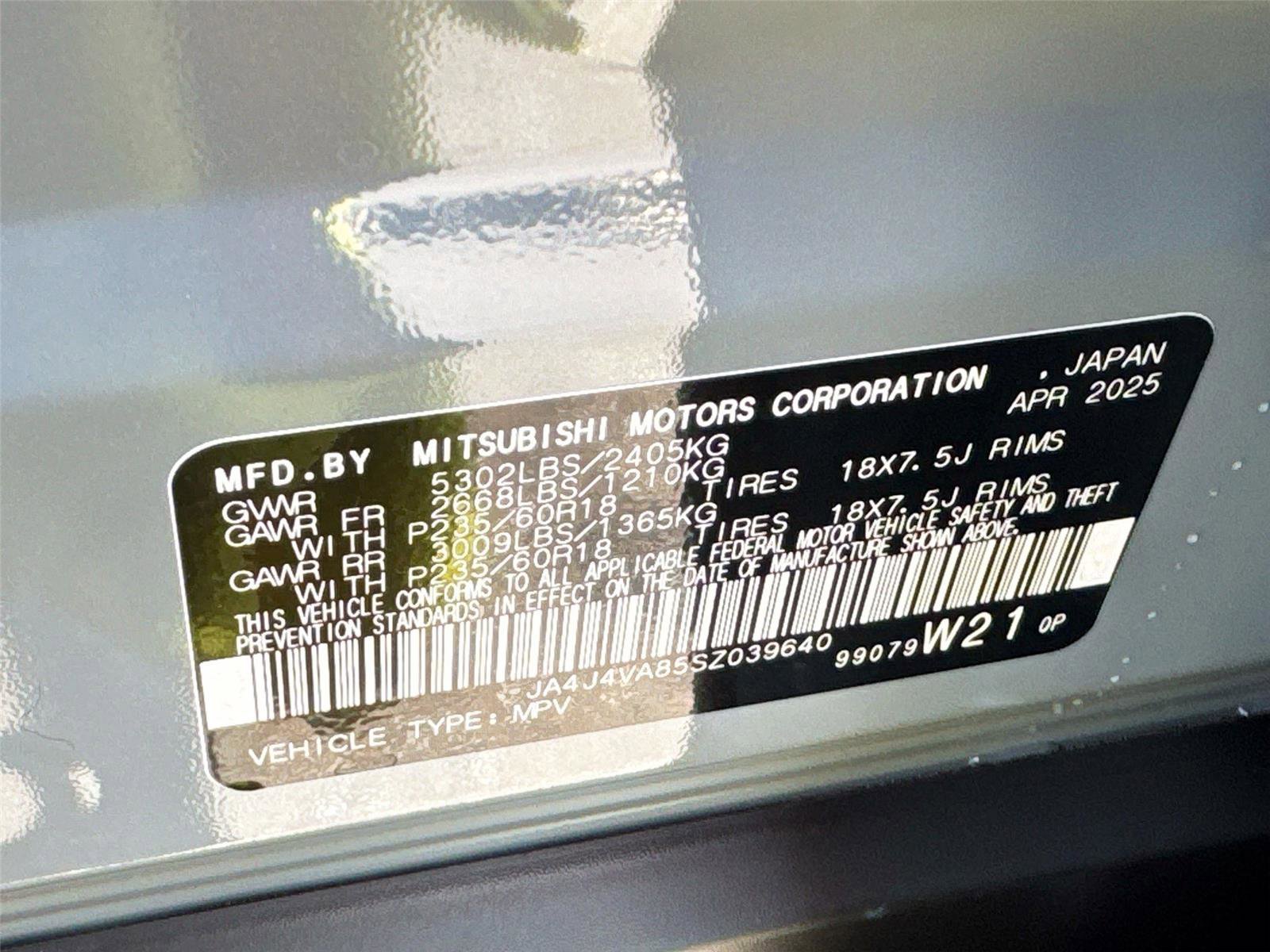 New 2025 Mitsubishi Outlander Trail Edition image 31