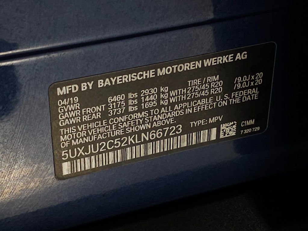 Used 2019 BMW X5 xDrive50i w/ Premium Package 2 AWD/4WD image 42