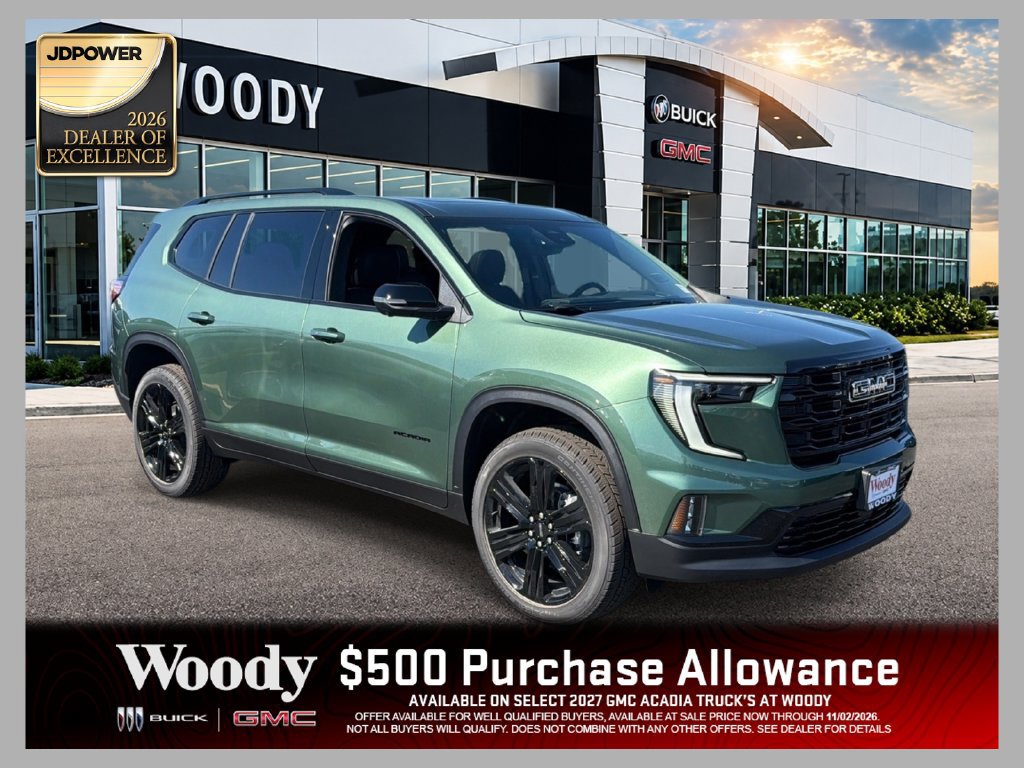 New 2027 GMC Acadia Elevation w/ Black Edition