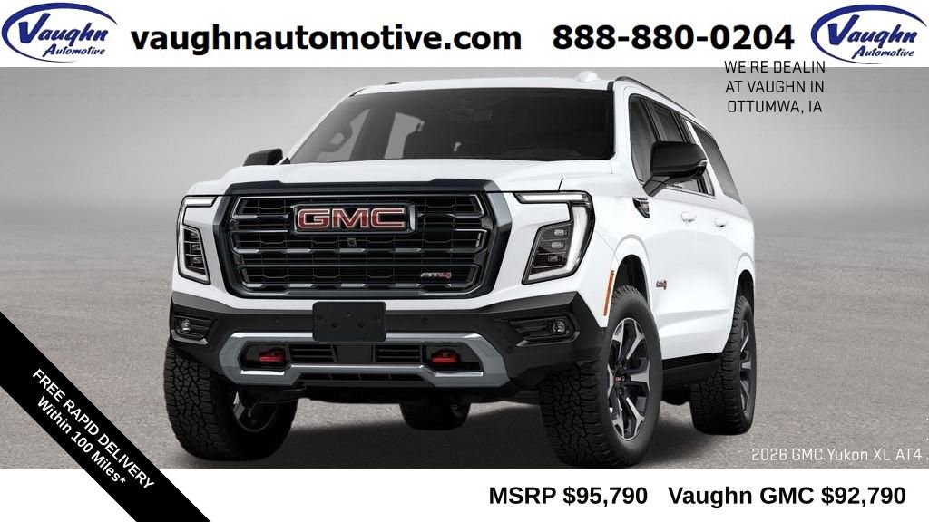 New 2026 GMC Yukon XL AT4