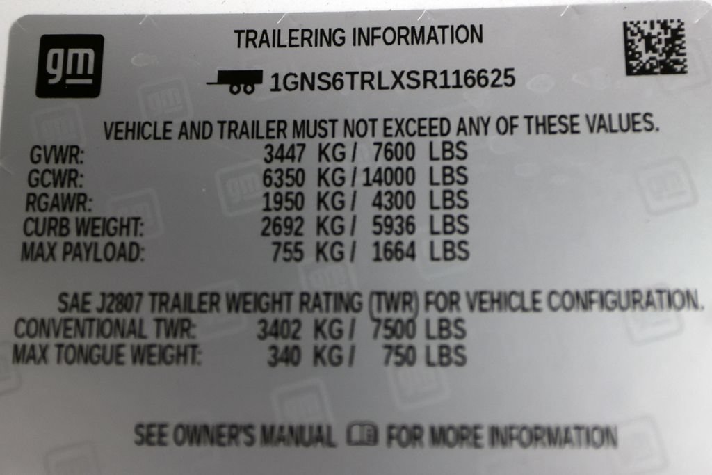 Used 2025 Chevrolet Tahoe High Country AWD/4WD image 48