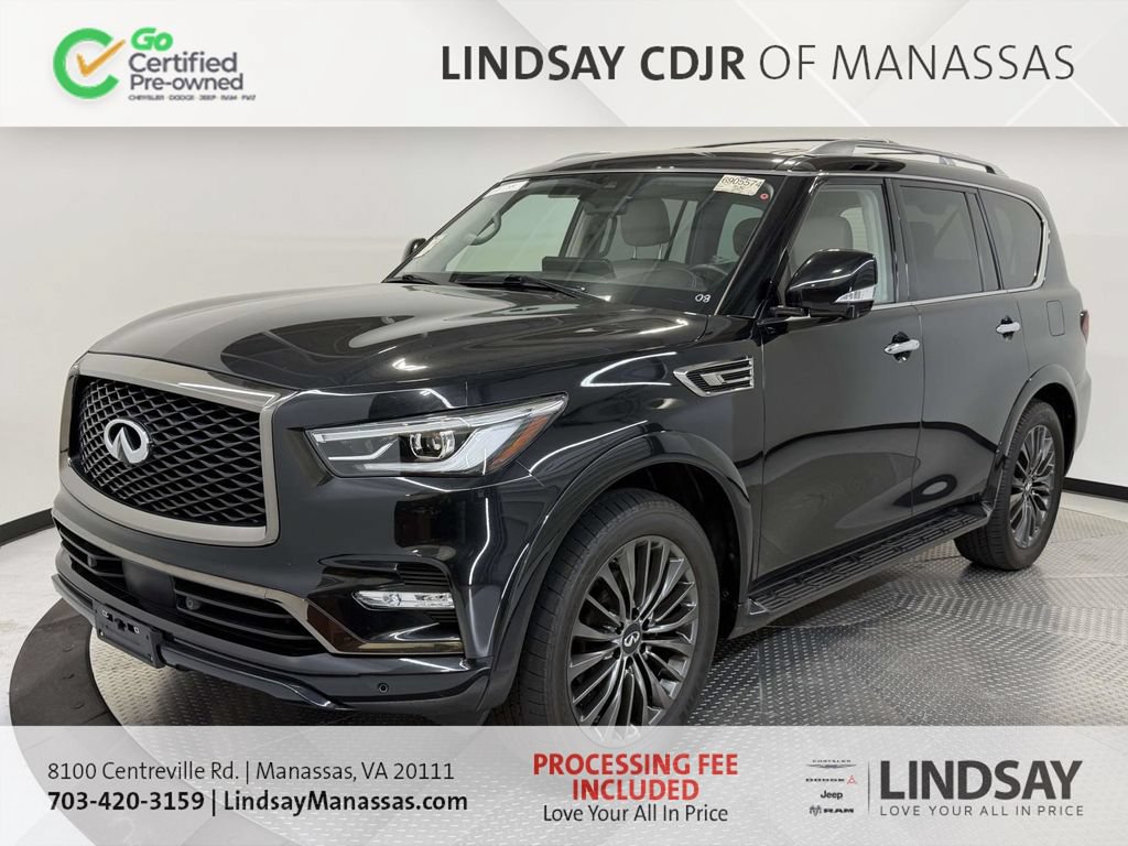 Used 2023 INFINITI QX80 Premium Select w/ Cargo Package AWD/4WD image 4