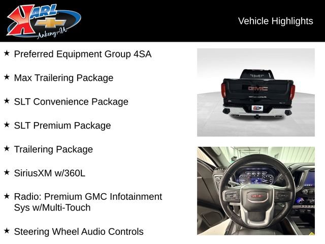 Certified 2021 GMC Sierra 1500 SLT w/ SLT Premium Package image 2