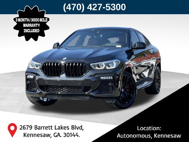 Used 2021 BMW X6 M50i w/ Executive Package AWD/4WD image 1