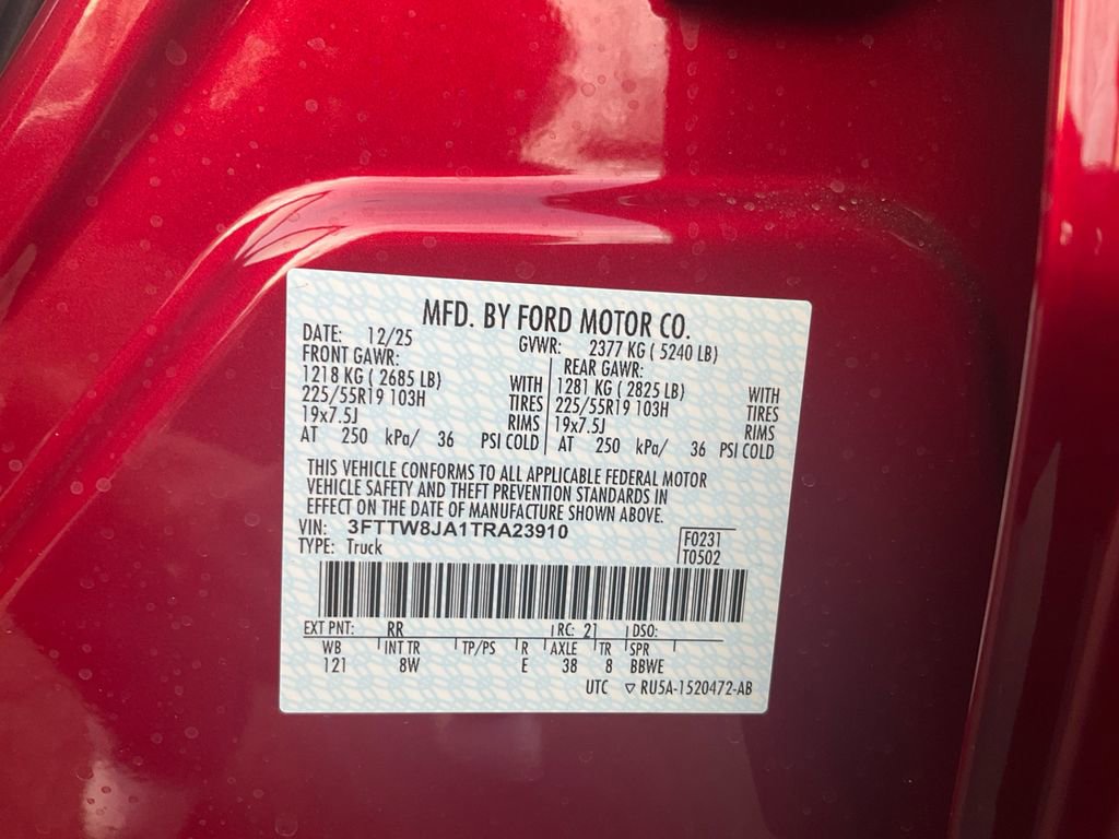 New 2026 Ford Maverick XLT w/ Black Appearance Package image 18