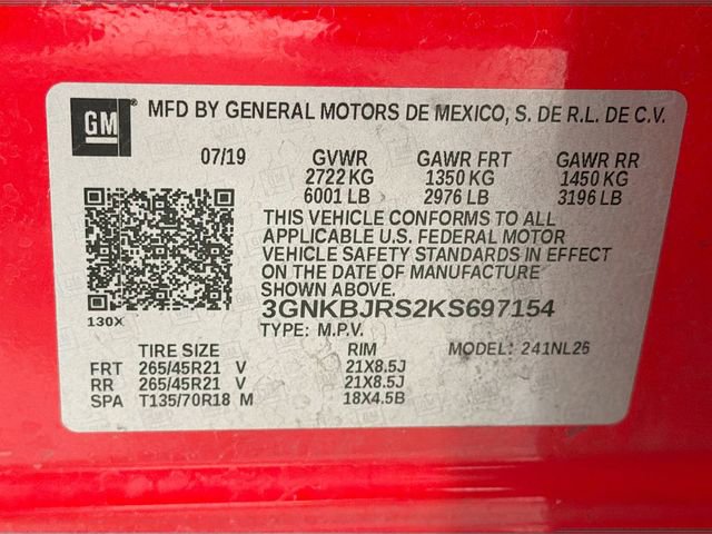 Certified 2019 Chevrolet Blazer RS AWD/4WD image 25