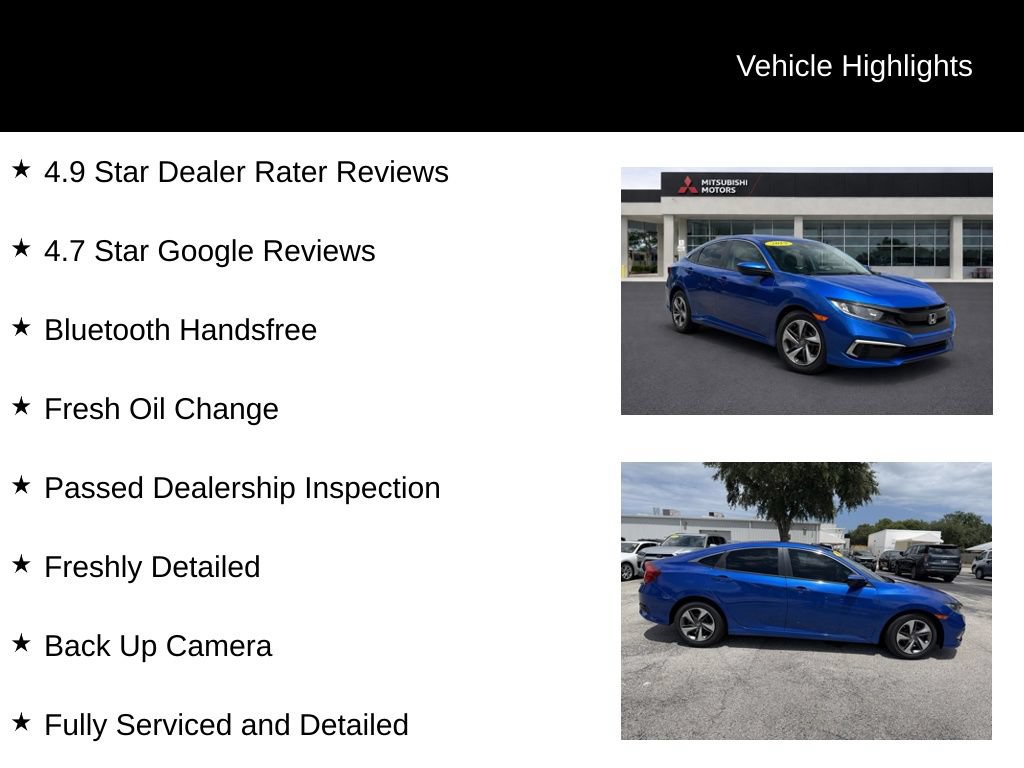 Used 2019 Honda Civic LX image 5