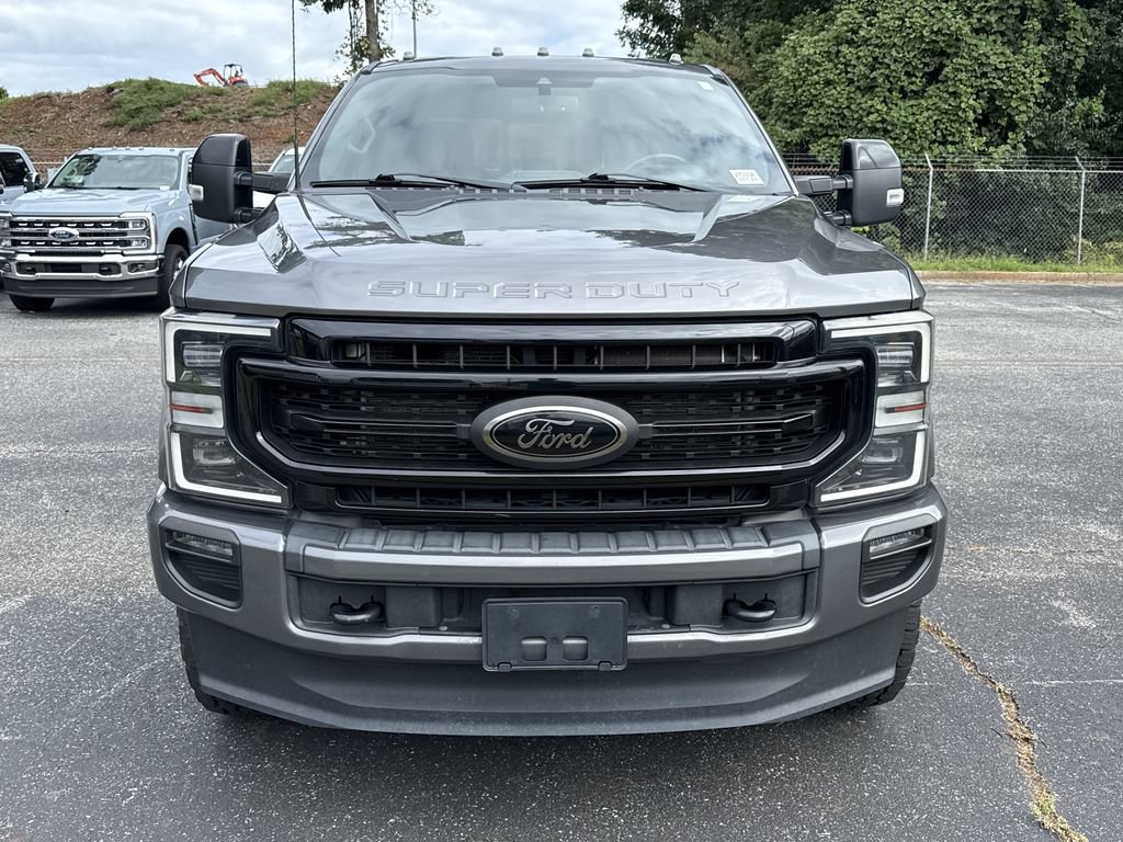 Used 2022 Ford F350 Lariat w/ Black Appearance Package AWD/4WD video 2