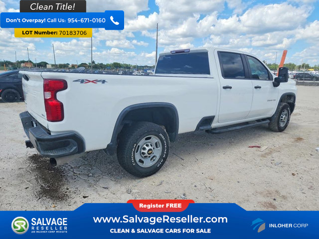 Used 2021 Chevrolet Silverado 2500 W/T w/ WT Convenience Package AWD/4WD image 4