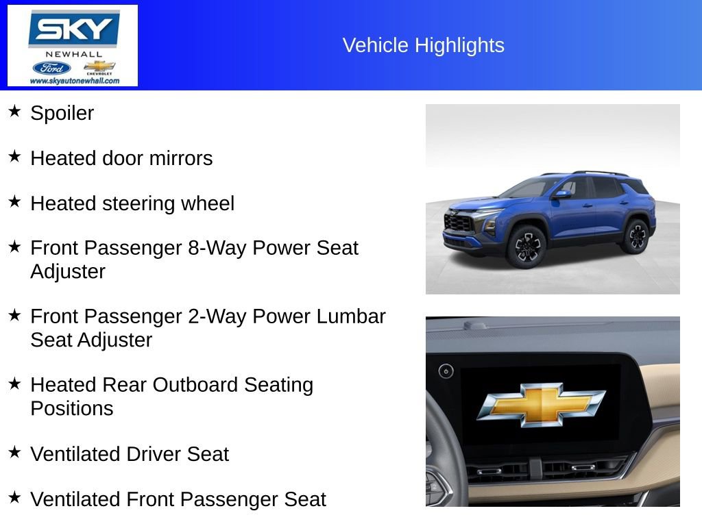 New 2025 Chevrolet Equinox ACTIV w/ Convenience Package III image 26