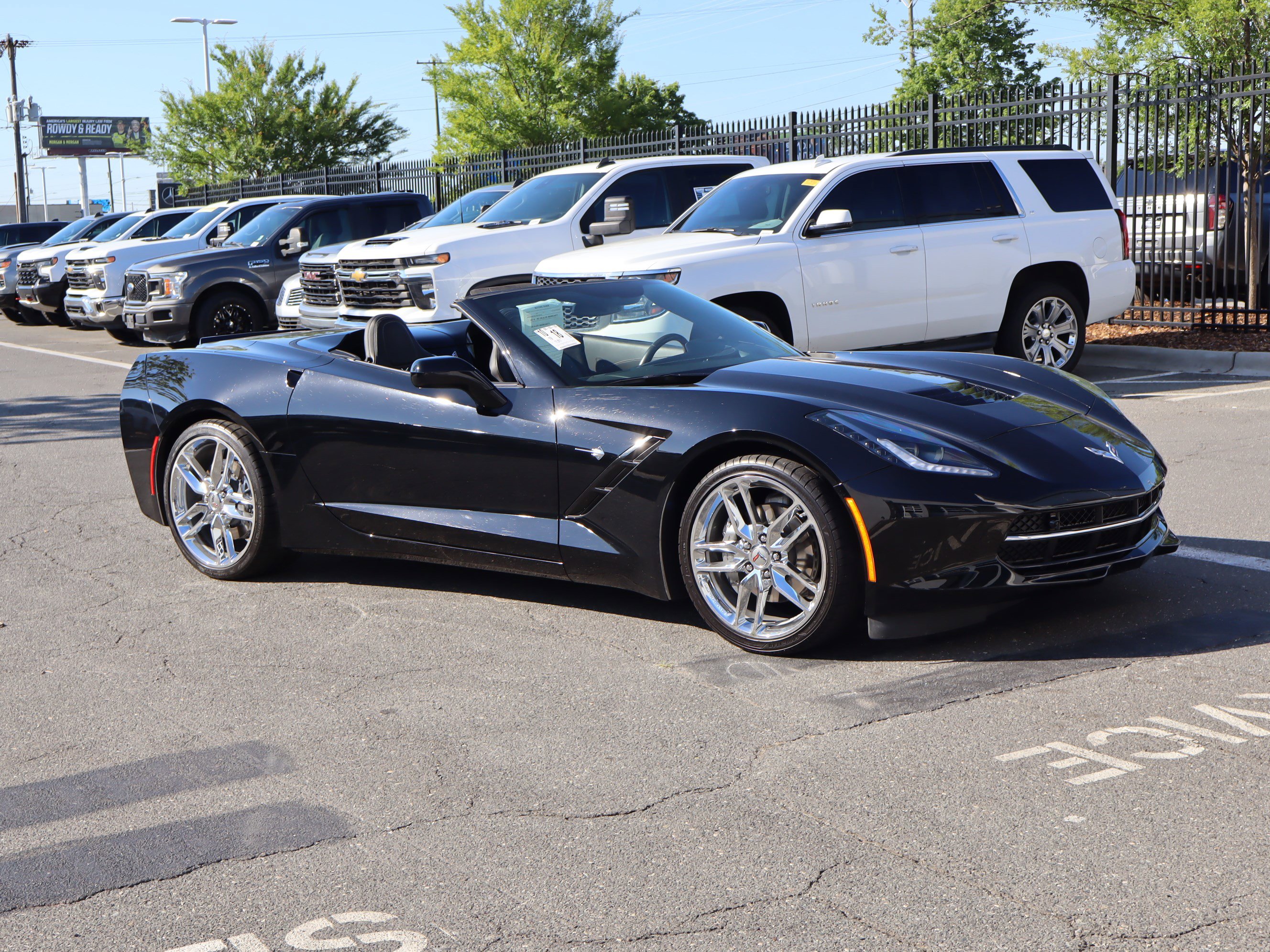 Used 2019 Chevrolet Corvette Stingray Convertible w/ 3LT Preferred Equipment Group RWD image 2
