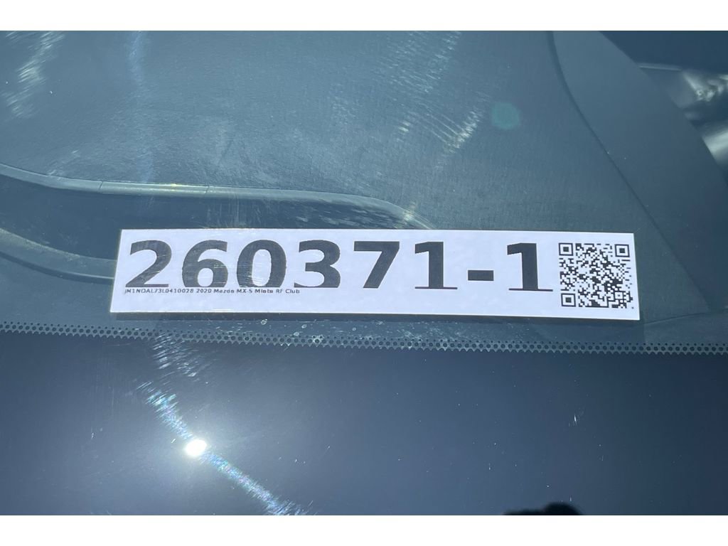 Used 2020 MAZDA MX-5 Miata RF Club RWD image 52