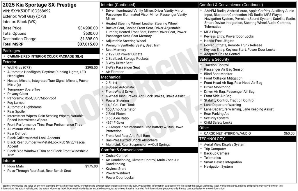 Used 2025 Kia Sportage SX image 4
