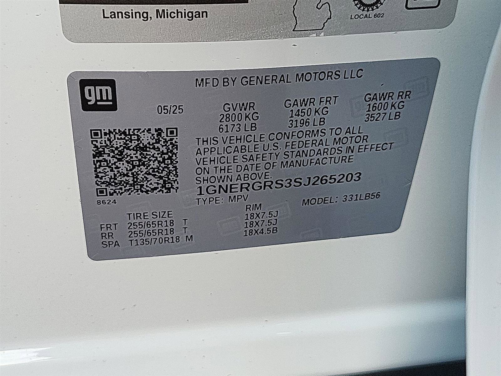 New 2025 Chevrolet Traverse LT w/ Enhanced Driving Package image 31