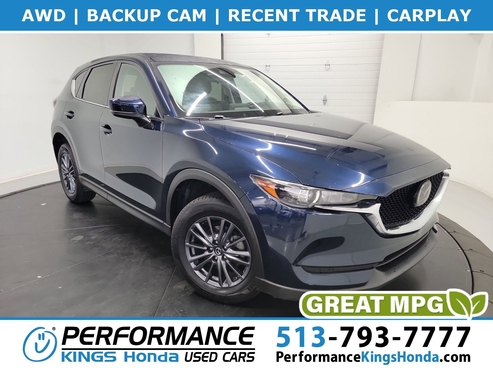 Used 2019 MAZDA CX-5 Touring AWD/4WD image 1