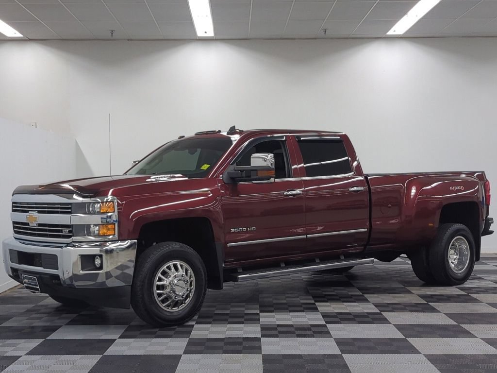 Used 2016 Chevrolet Silverado 3500 LTZ w/ Duramax Plus Package AWD/4WD image 3
