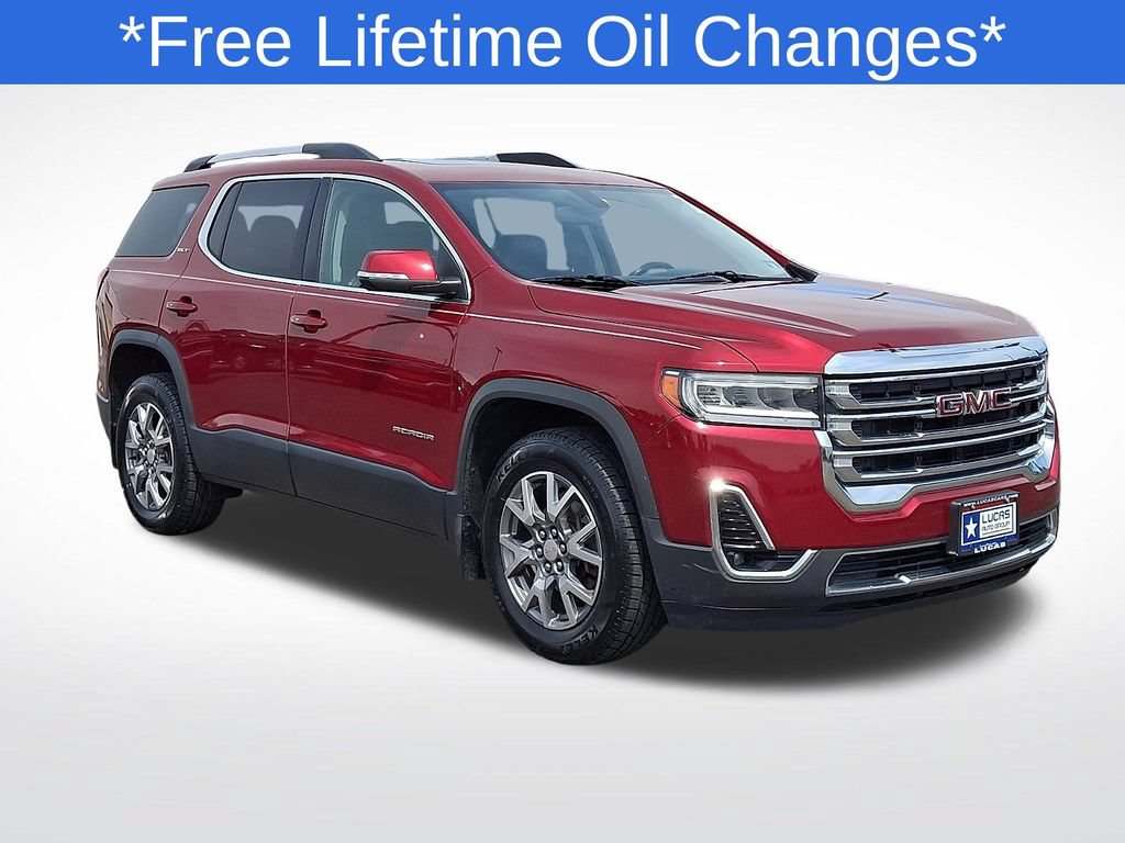 Used 2020 GMC Acadia SLT w/ LPO, Floor Liner Package AWD/4WD image 1