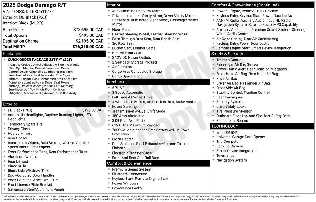 Used 2025 Dodge Durango R/T image 32