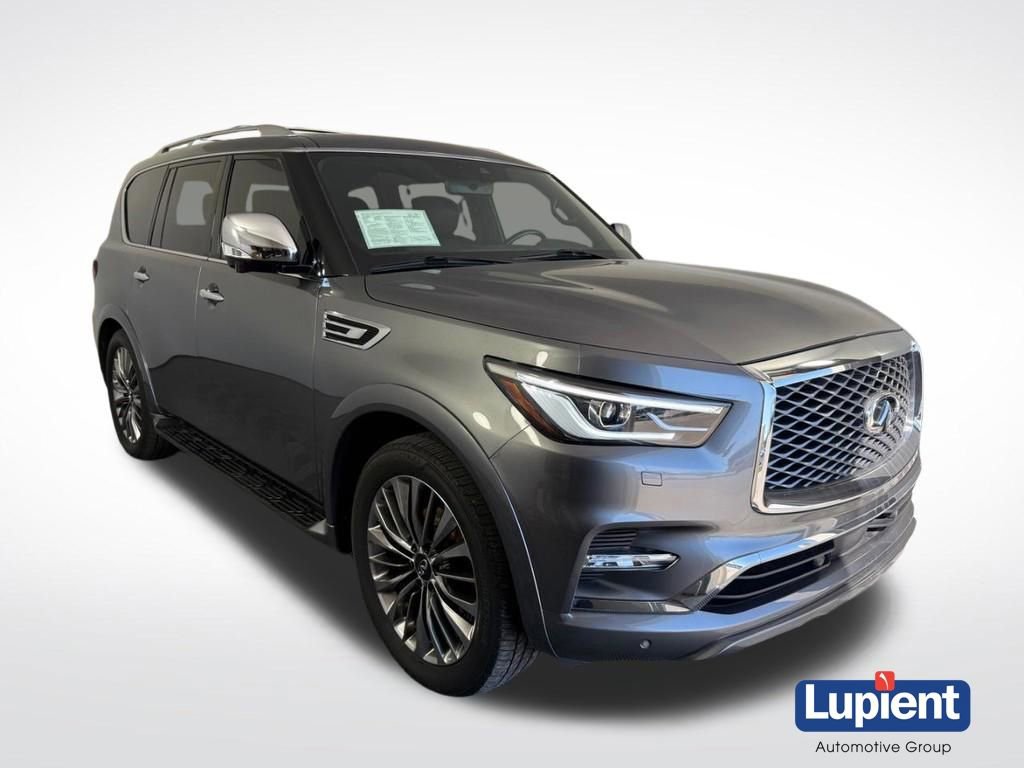 Used 2021 INFINITI QX80 Sensory w/ Cargo Package AWD/4WD image 1