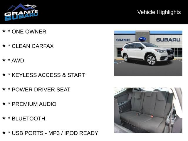 Used 2019 Subaru Ascent 8-Passenger image 2
