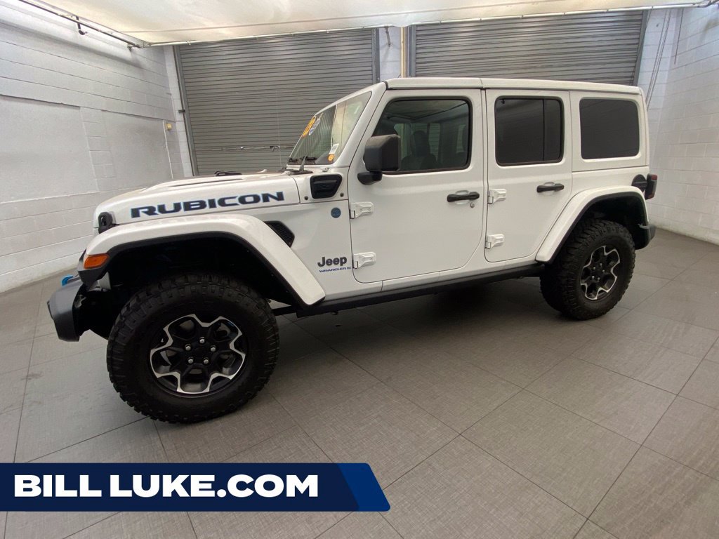 Used 2023 Jeep Wrangler Unlimited Rubicon 4xe w/ Cold Weather Group AWD/4WD image 1