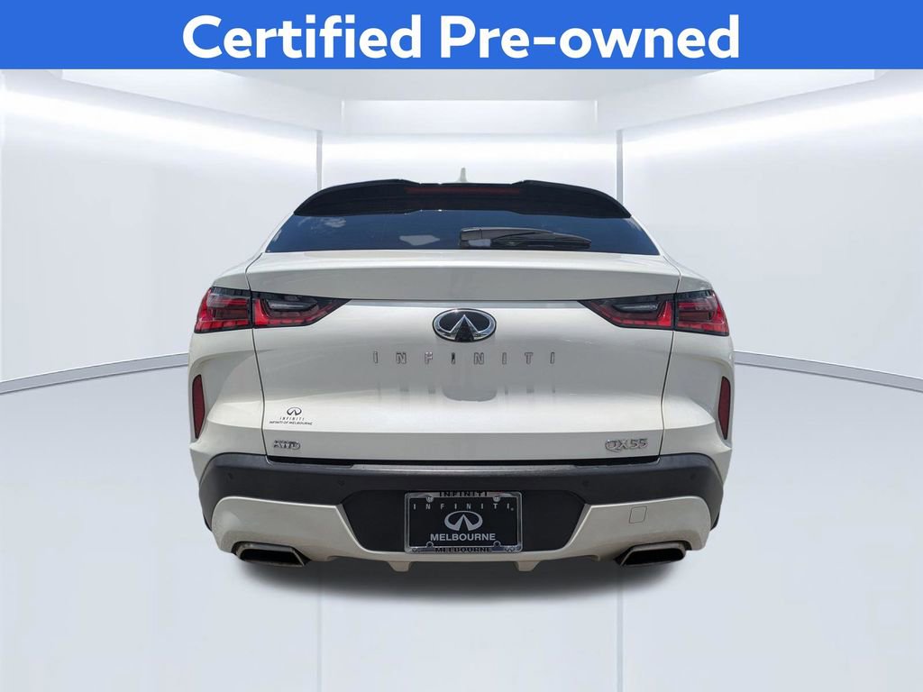 Certified 2022 INFINITI QX55 Luxe w/ Cargo Package AWD/4WD image 7