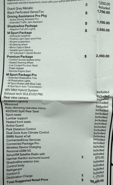 Used 2025 BMW 330i xDrive 330i xDrive w/ M Sport Package image 55