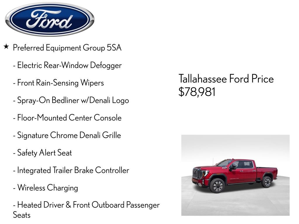Used 2024 GMC Sierra 2500 Denali w/ Denali Reserve Package AWD/4WD image 9