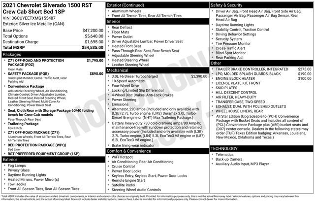 Used 2021 Chevrolet Silverado 1500 RST image 5