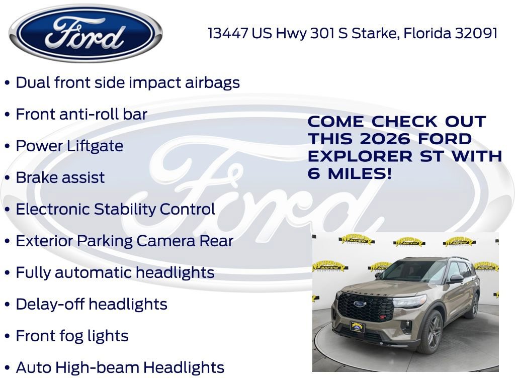 New 2026 Ford Explorer ST image 30