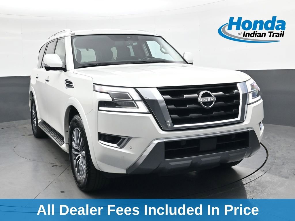 Used 2024 Nissan Armada SL w/ Captain's Chairs Package RWD video 1
