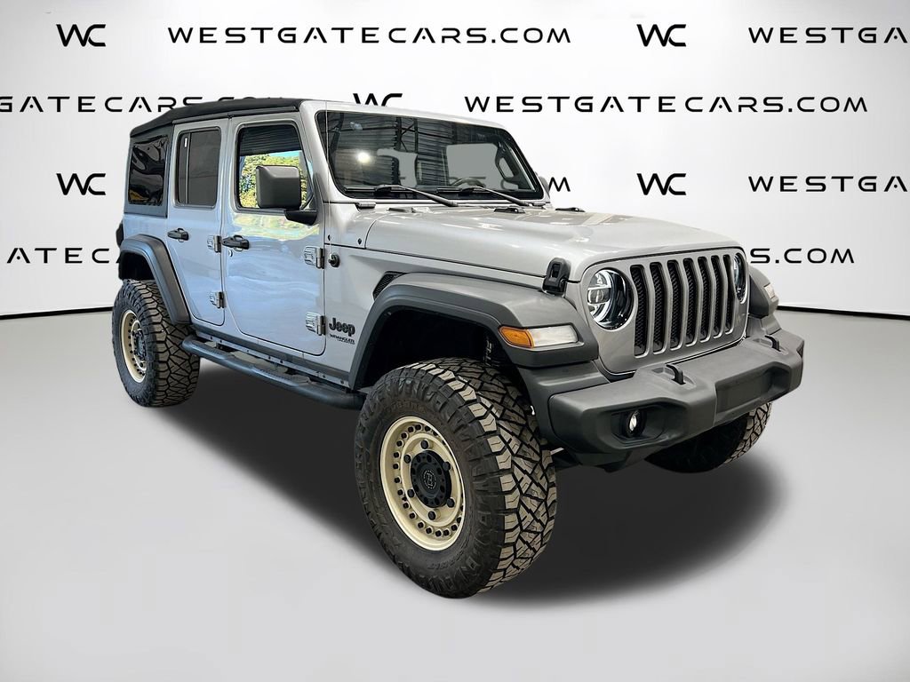 Used 2021 Jeep Wrangler Unlimited Sport image 1