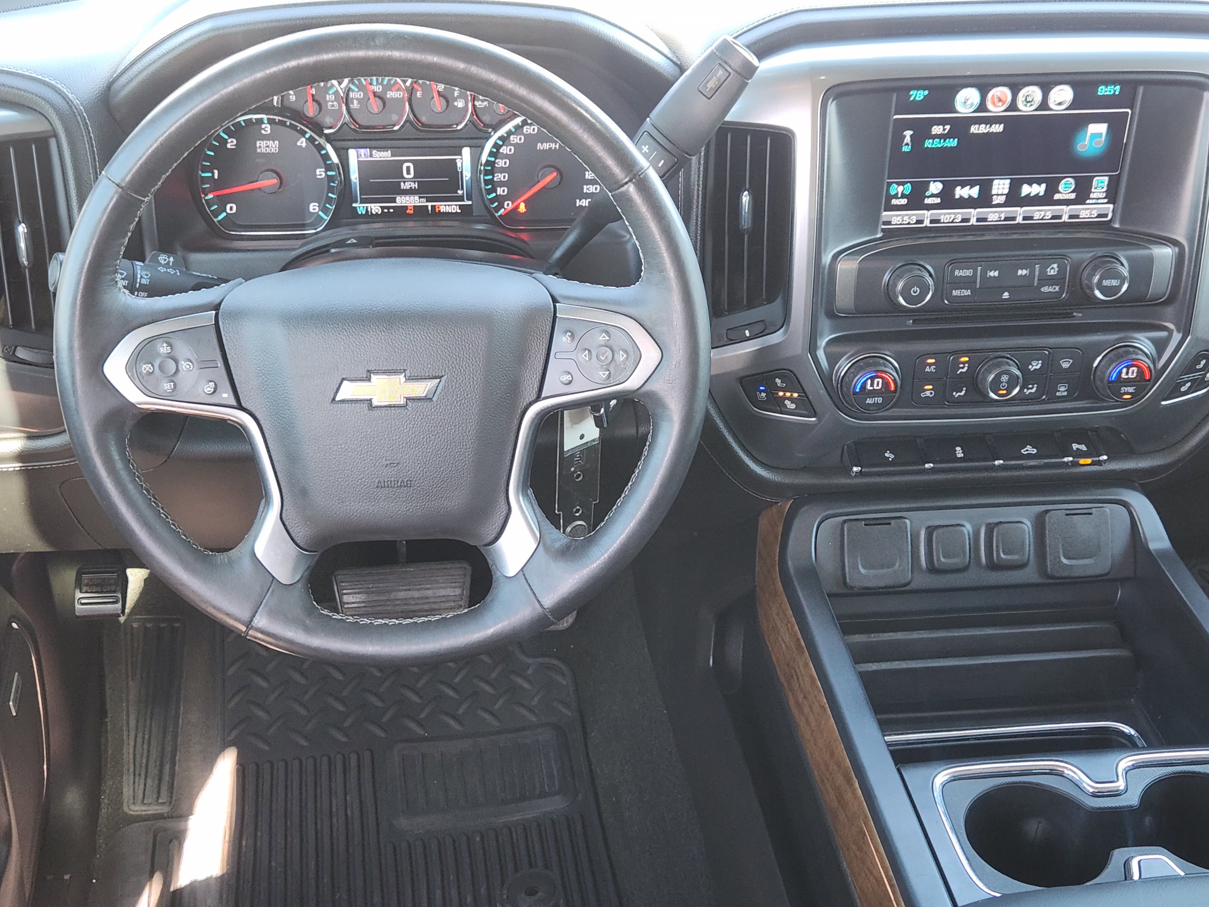 Used 2017 Chevrolet Silverado 1500 LTZ w/ Texas Edition RWD image 28