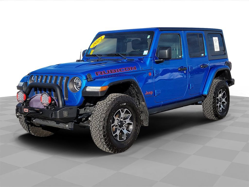 Used 2021 Jeep Wrangler Unlimited Rubicon w/ LED Lighting Group