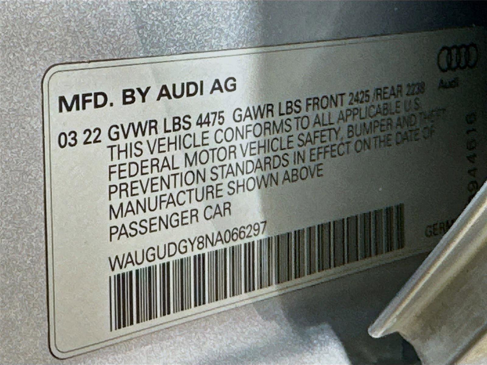 Used 2022 Audi A3 2.0T Premium w/ 18" Wheel Package image 31