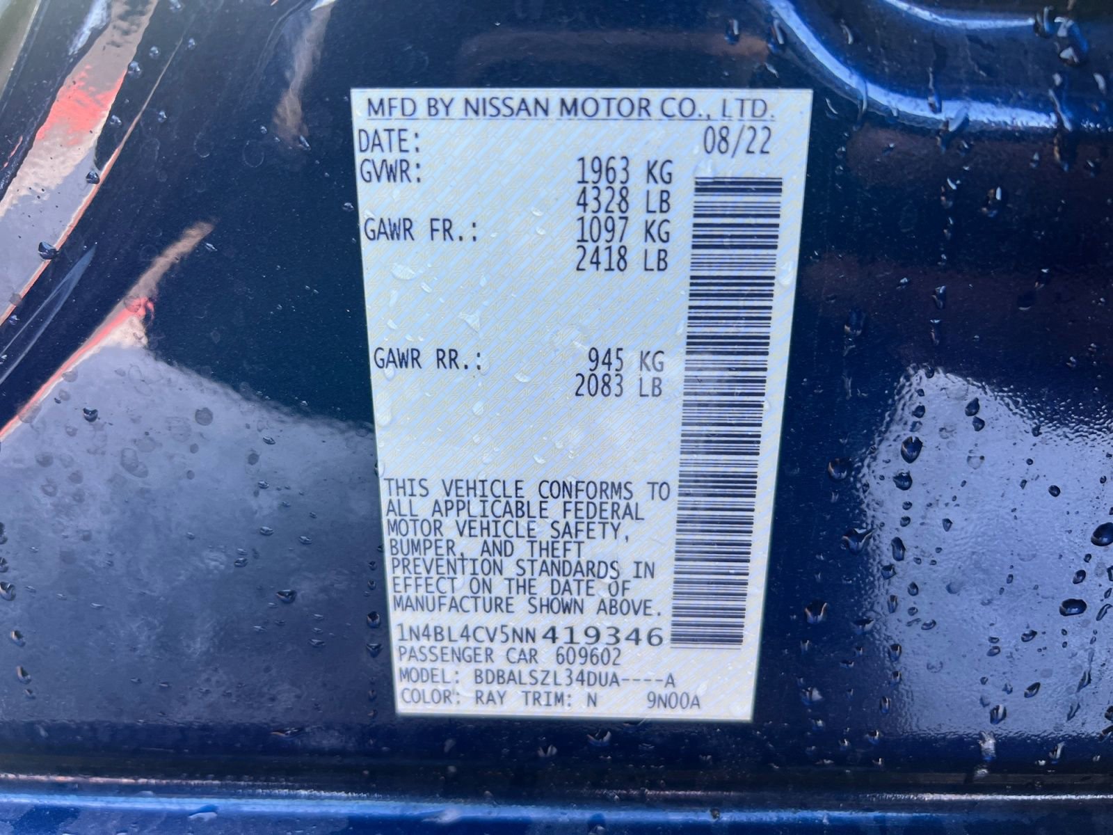 Used 2022 Nissan Altima 2.5 SR image 35