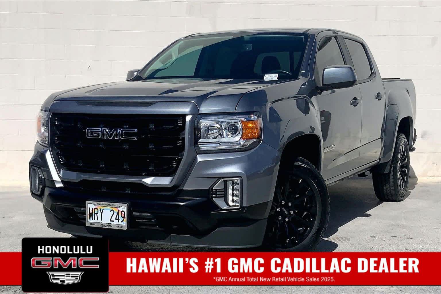 Used 2022 GMC Canyon Elevation