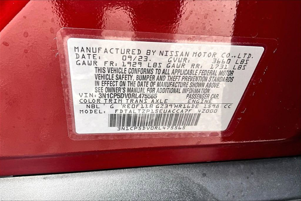Used 2024 Nissan Kicks SR w/ SR Premium Package FWD image 42